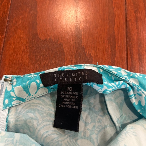 Lot of 2 sundresses halter Hawaiian print floral a-line skater tank dress beach - Picture 6 of 9